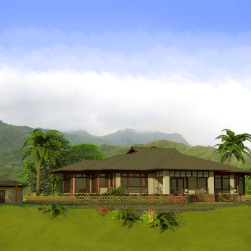Japanese-inspired home in Hawaii