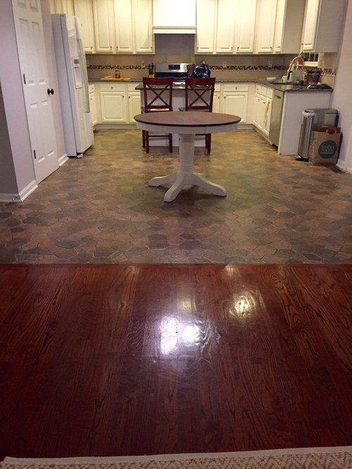 Kitchen Floor Dilemma Tile Vs Hardwood