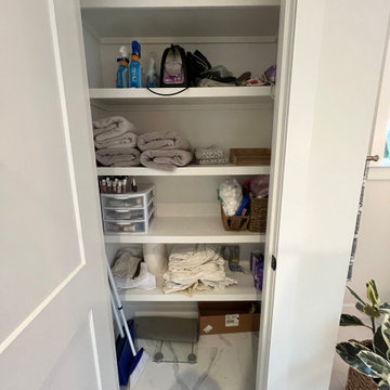 Bathroom Closet #1 Before