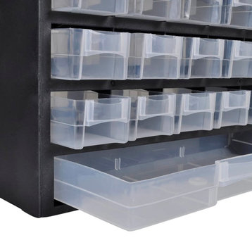 vidaXL Nuts and Bolts Organizer Storage with 44 Drawers Small Parts Organizer