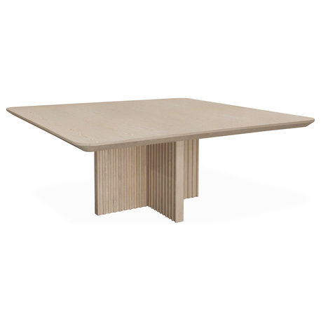 Bonaire 72" Dining Table, Blonde Oak