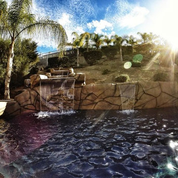 Tropical Rock swimming Pools