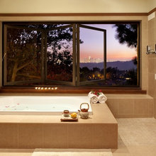 folding glass windows
