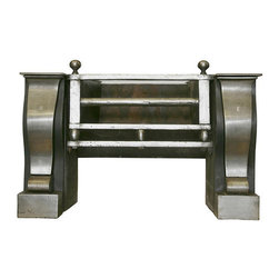 Cast Iron Antiques - Fireplace Grates And Andirons