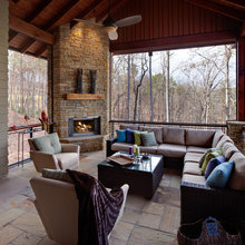 Screened in porch