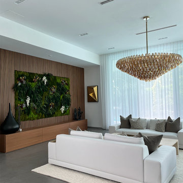 Hibiscus Island Living Room Interior Design