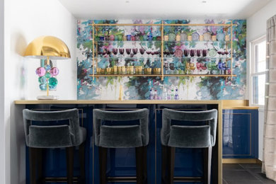 Inspiration for a home bar remodel in Other