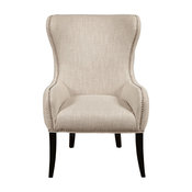 Right 2 Home Seraphine Mink Upholstered Arm Chair