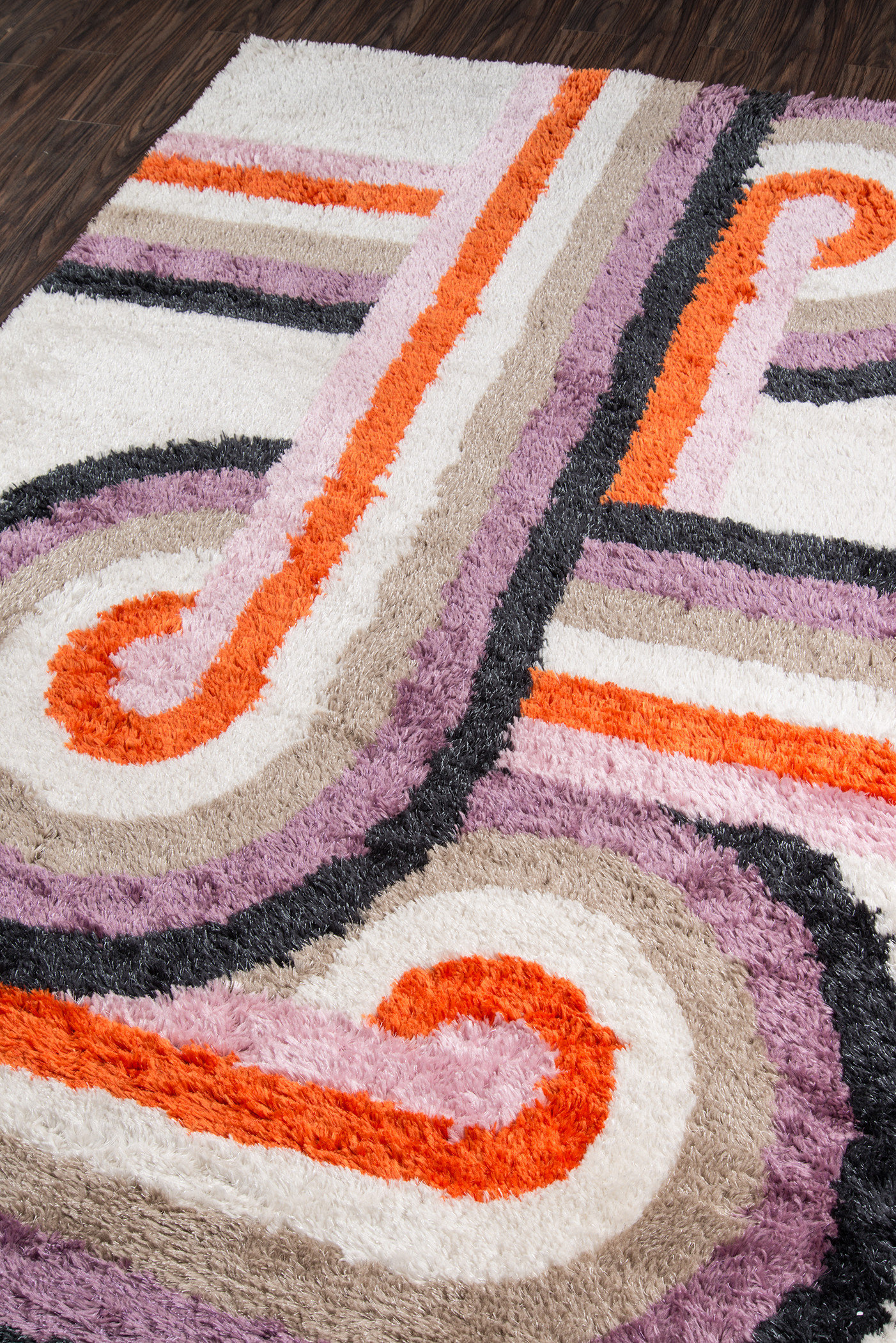 Retro Lavender Rug, 7'6"x9'6"