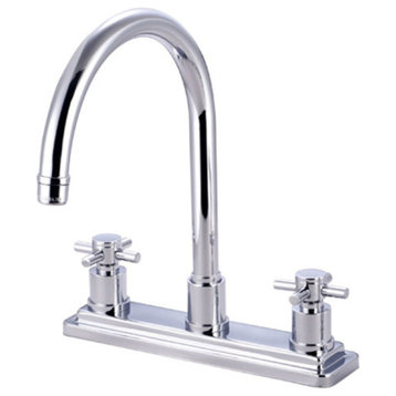Kingston Brass KS879.DXLS Concord 1.8 GPM Standard Kitchen Faucet - Polished