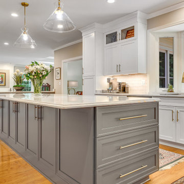 Transitional Kitchen & Wet Bar Design Great Falls, VA