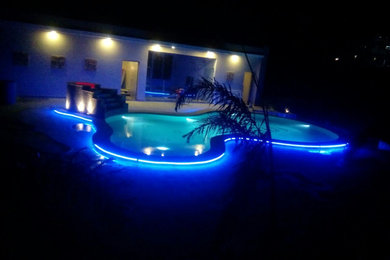 Example of a minimalist pool design in Other