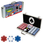 Trademark Poker - 300 11.5g Maverick Dice Poker Chip Set in Aluminum Case by Trademark Poker - Included in this set are 300 Dice Style 11.5 Gram Poker Chips in the following colors: