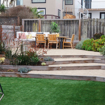 Seaside Outdoor Play & Living Backyard