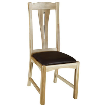 Cattail Bungalow Comfort Side Chair, Natural Finish
