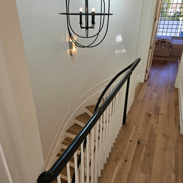 Project #131 | Three-Story Elliptical Staircase in Historic Home