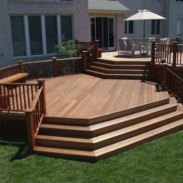 Gorgeous Multi-Level Mahogany Deck (Long Island/NY):