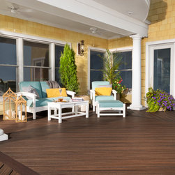 Trex Transcend&reg; Decking in Spiced Rum - Products