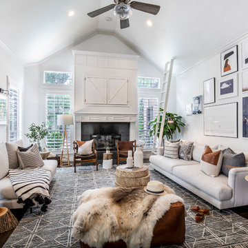 Transitional Living Room
