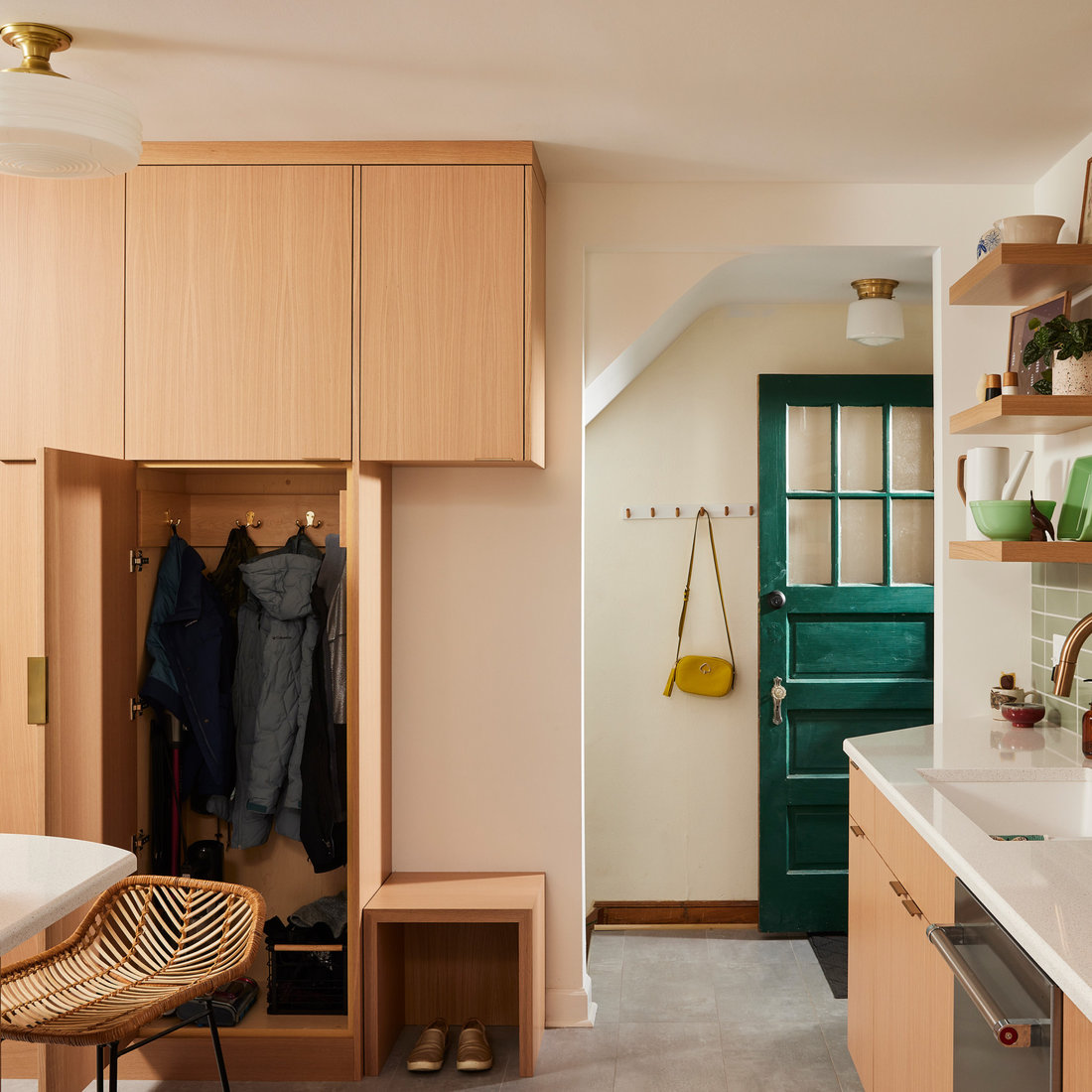 Japandi-Inspired Kitchen