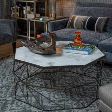 New Jersey Colonial Makeover - Living Room