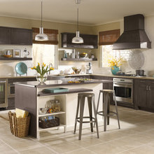 grey kitchen cabinets