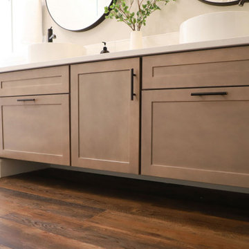 Coastal Style Bathroom Remodel Primary & Guests