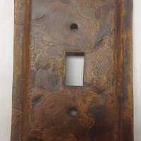Rustic Tin Switch Plates/Switchplates/Outlet Covers/Plate Covers - Industrial - Switch Plates ...