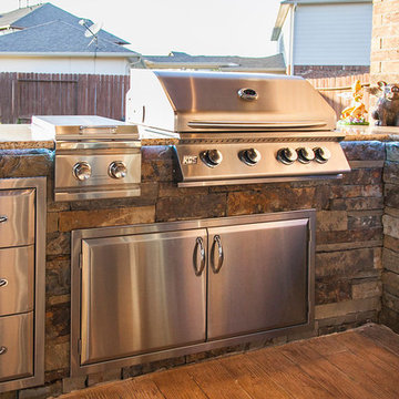 Covered Patio, Outdoor Kitchen: Katy, TX
