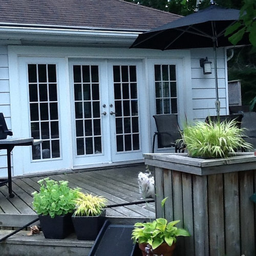 How to add a roof to existing deck?