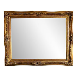 Faria Gold Frame Mirror - Victorian - Wall Mirrors - by Infinity ...