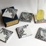 Fish Ceramic Coasters, Set of 6