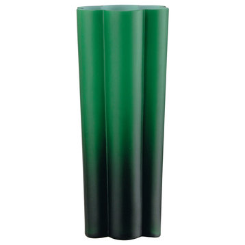Glass-Vase Lite, W  Green Glass Shade 60W A Type
