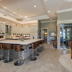 The Todd Residence - Wine Racks