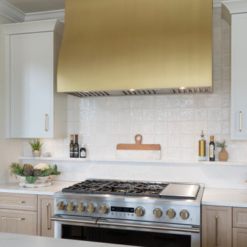 Stunning Transitional Kitchen Design Remodel in Oak Tree, Edmond