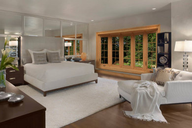 Example of a bedroom design in Other