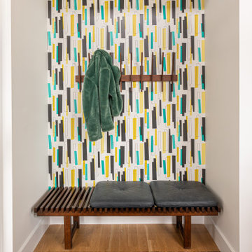 Pigment and Pattern: A New Build Midcentury Modern House