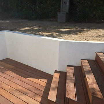 Modern IPE backyard - Santa Monica