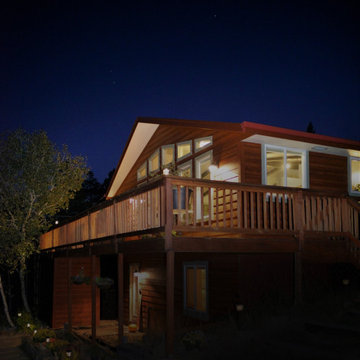 Morrison Mountain Home | Cedar to James Hardie WoodTone Rustic