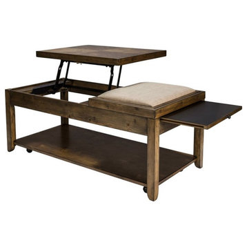 Mitchell Medium Brown Cocktail Table