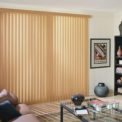 Faux Wood Vertical Blinds - Vertical Blinds
