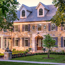 Traditional Brick Front home