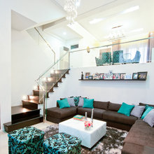 landing space above great room