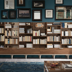 Serena bookseft by ALF - Media Racks And Towers