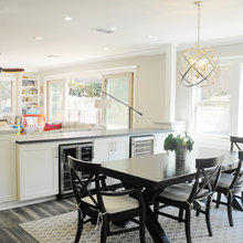 Kitchen Half Wall & Posts