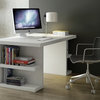 Multi 63" Table Top With Storage Legs, Top: Pure White