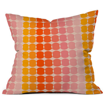 Circa 78 Designs Strawberry Dots Outdoor Throw Pillow