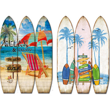 Classic Surfboard Screen - Multi