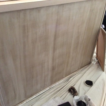 Oak Kitchen Cabinets Paint & Glaze