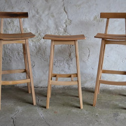 Bar Stools in Scottish oak - Bar Stools And Counter Stools